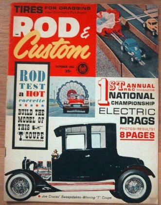 ROD & CUSTOM 1962 OCT - 1ST AN R&C NAT ELECT. DRAGS